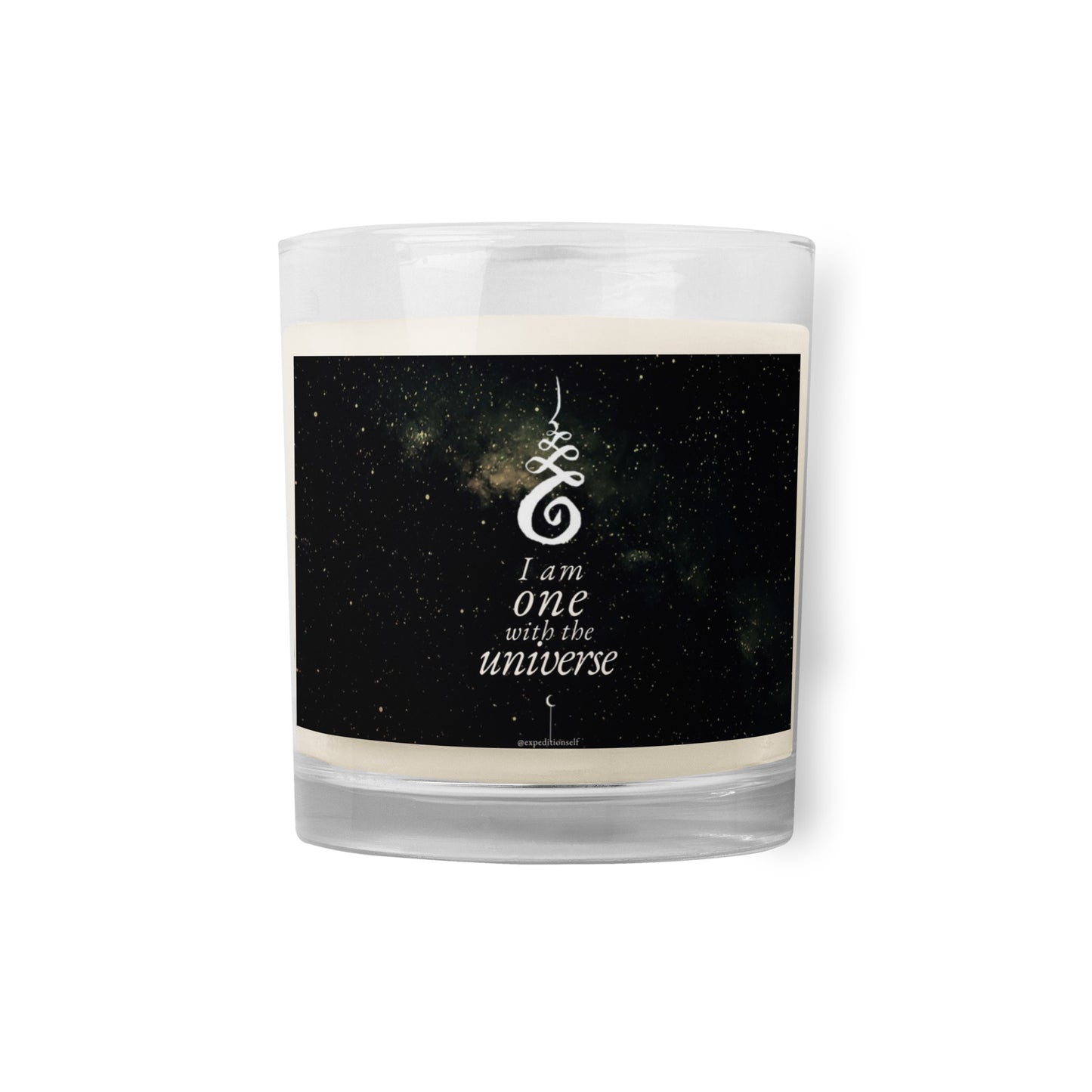 I am One with the Universe - Glass Jar Soy Wax Candle