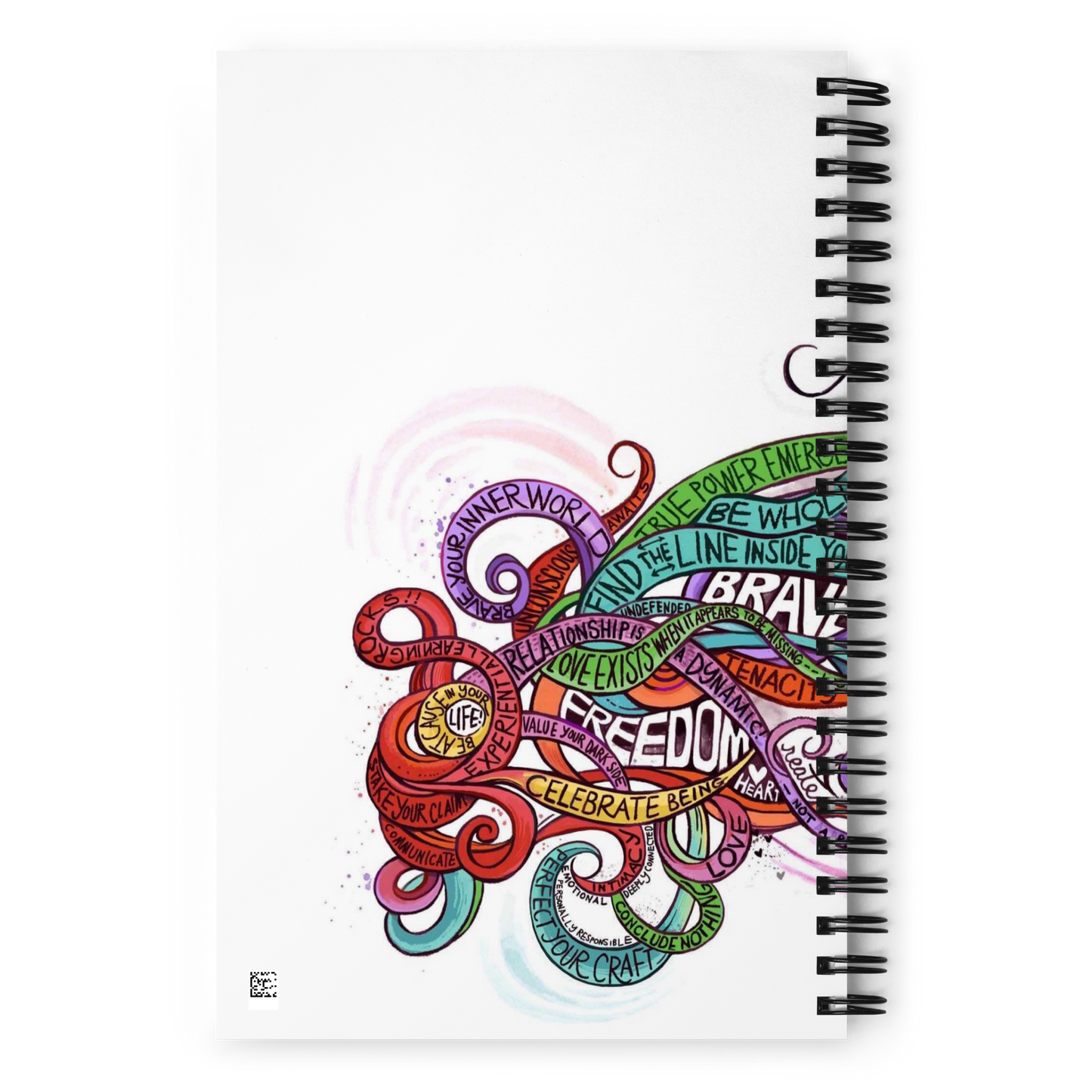Tendrils Spiral - Notebook