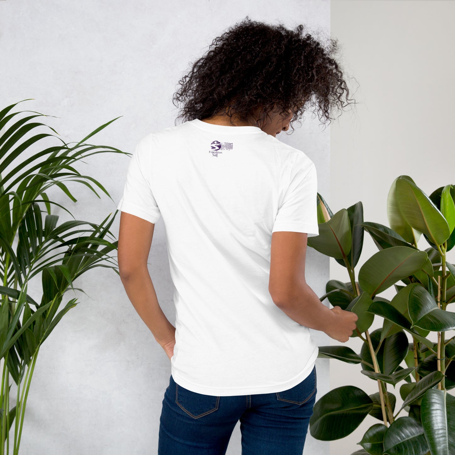 Consciousness Lives Here - Gender Neutral T-shirt