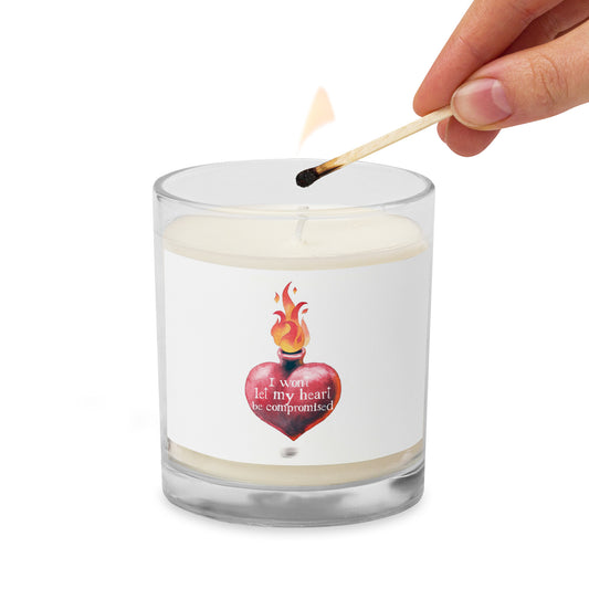 My Heart - Glass Jar Soy Wax Candle