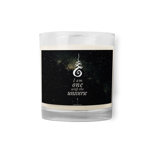 I am One with the Universe - Glass Jar Soy Wax Candle