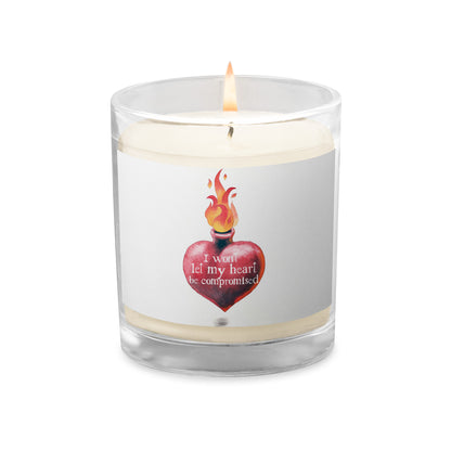 My Heart - Glass Jar Soy Wax Candle