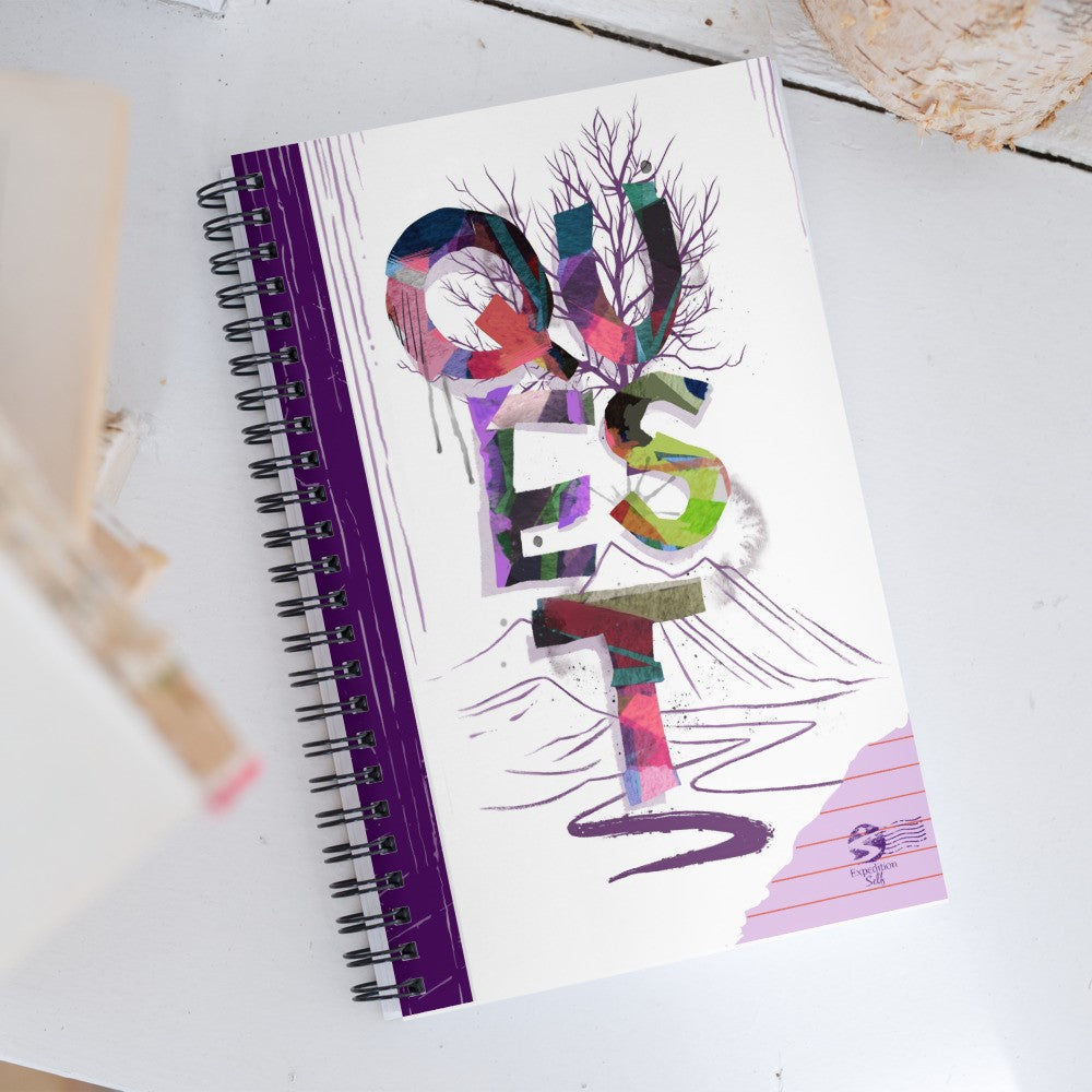 Start your Quest! Spiral notebook