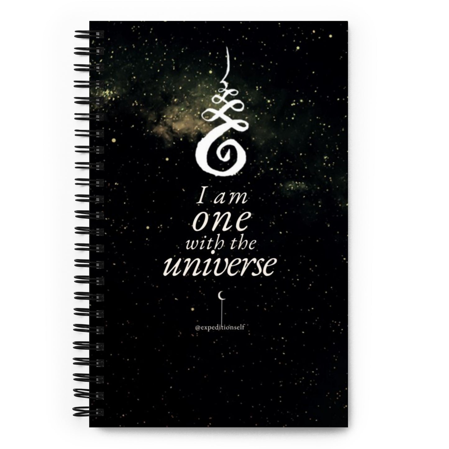 I am One with the Universe - Spiral Notebook