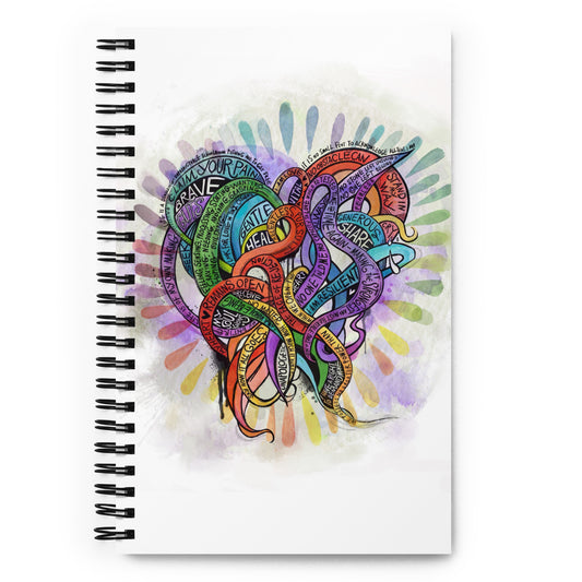 Tendril Spiral - Notebook
