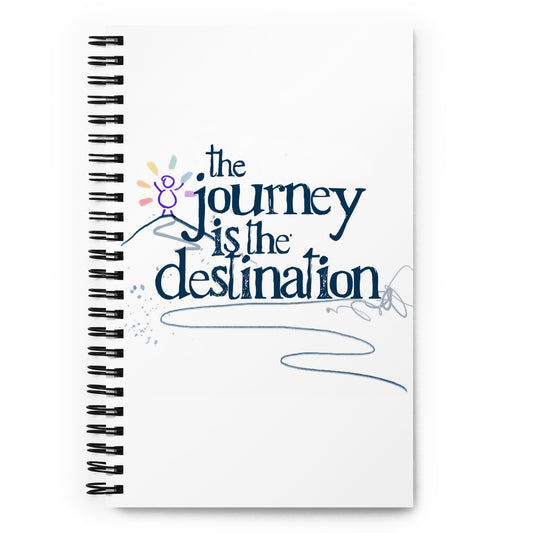 The Journey - Spiral Notebook