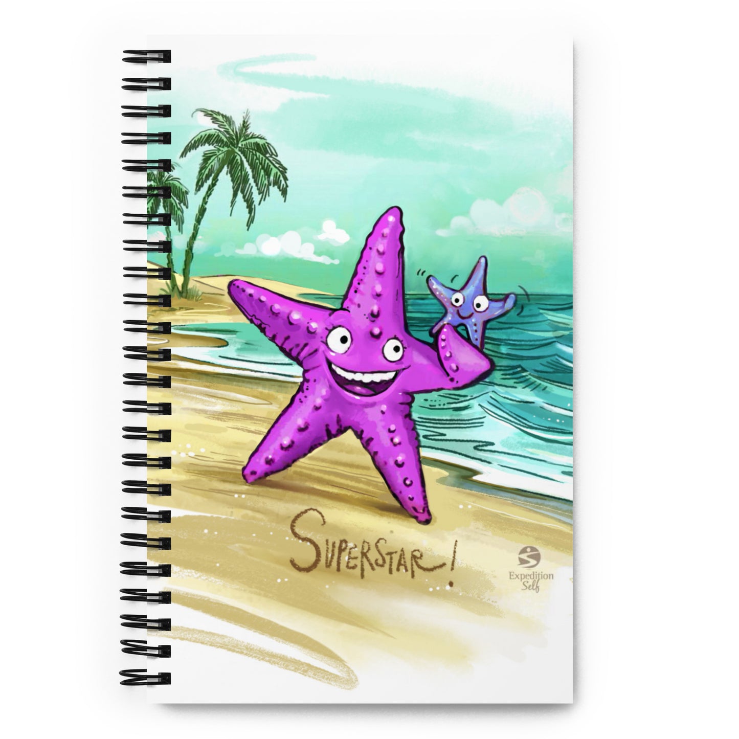 Superstar! Spiral notebook