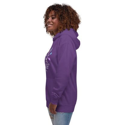 Purplfied 'In Relationship with Self' - Gender Neutral Hoodie