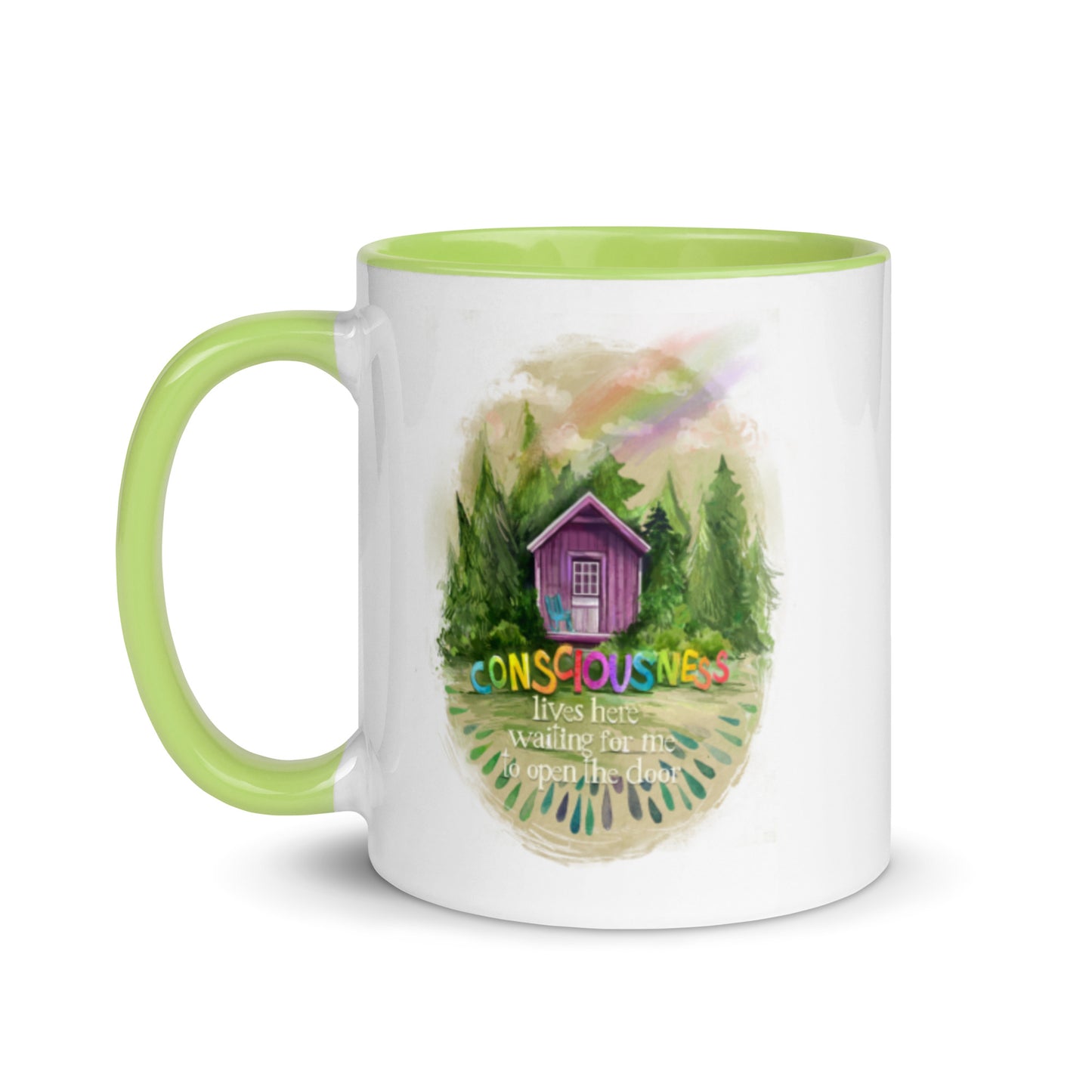 Consciousness Lives Here - Mug